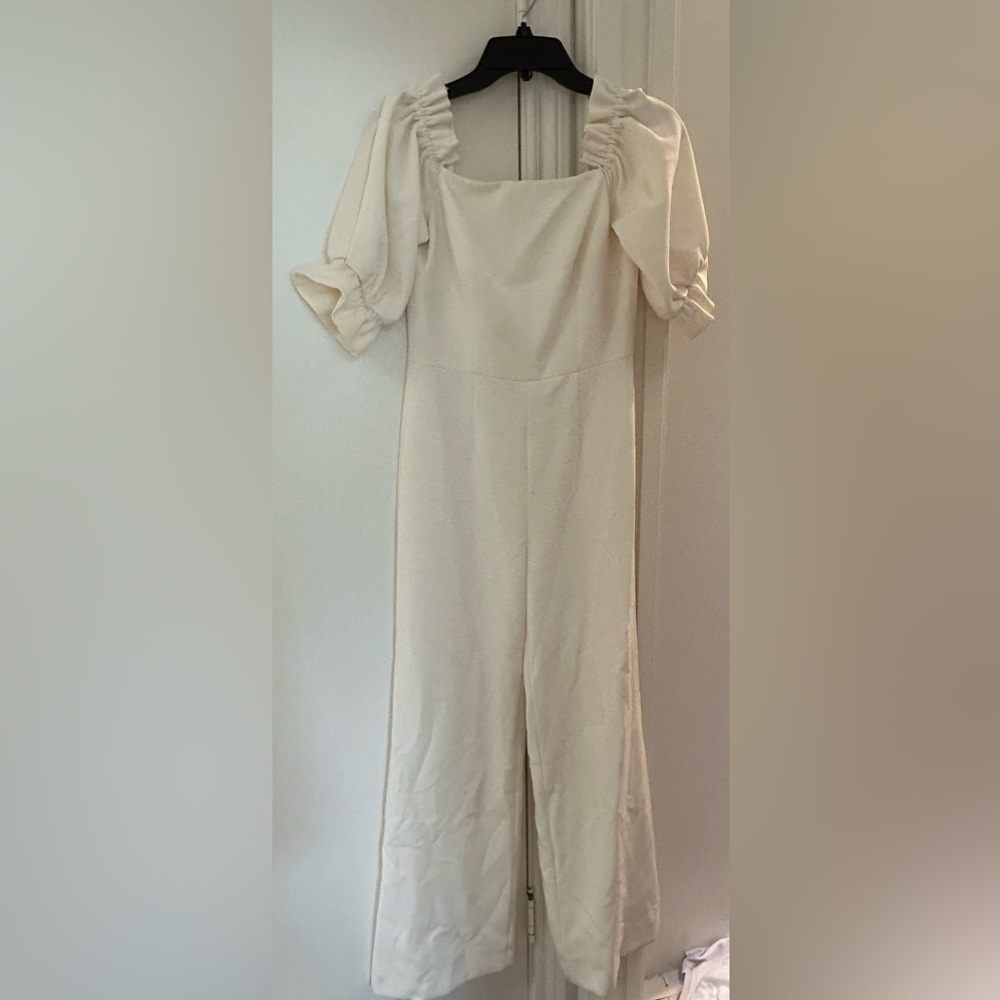 Antonio Melanani winter white lux playsuit